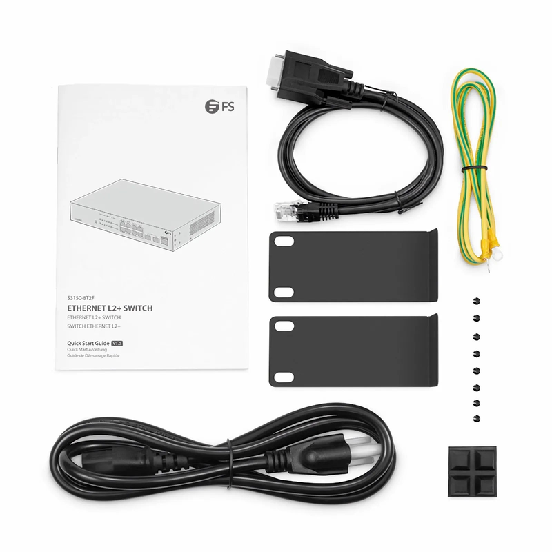 S3150-8T2F, 8-Port Gigabit Ethernet L2+ Compact Switch, 8 x Gigabit RJ45, with 2 x 1Gb SFP Uplinks, Fanless
