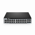 S3400C-24MG4S, 24-Port Ethernet L2+ Compact Half-Width Switch, 24 x 100M/1000M/2.5GBase-T/Multi-Gigabit, with 4 x 10Gb SFP+ Uplinks