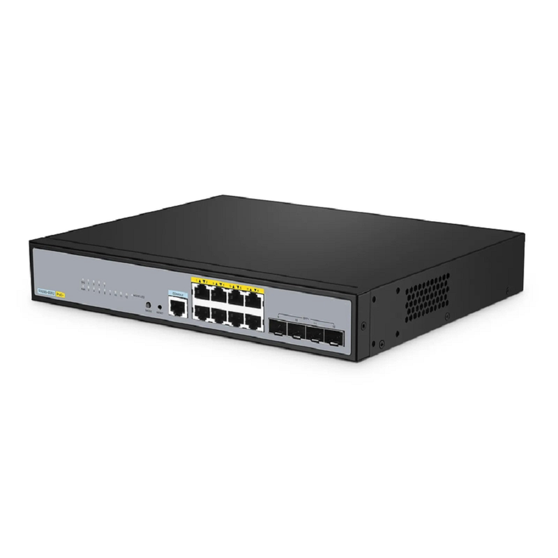 S3260-8MU, 8-Port Ethernet L2+ PoE++ Switch, 8 x 2.5GBASE-T/Multi-Gigabit, with 4 x 10Gb SFP+ Uplinks