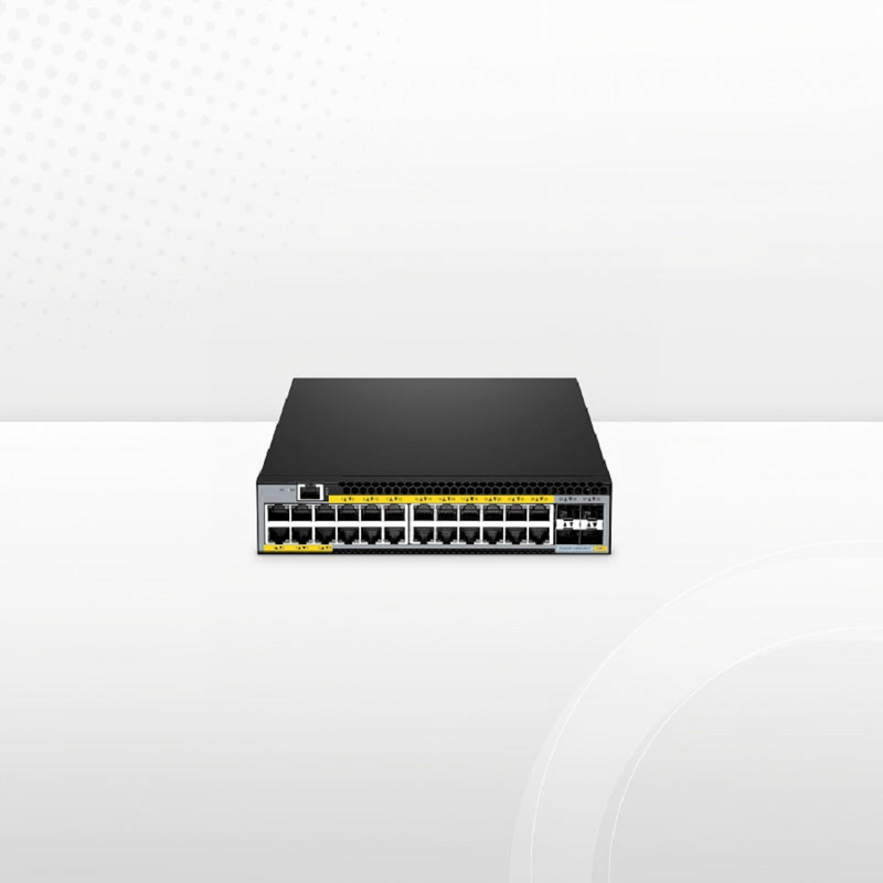 S3400C-24MG4S-P, 24-Port Ethernet L2+ PoE+ Switch, 24 x 2.5GBASE-T/Multi-Gigabit, with 4 x 10Gb SFP+ Uplinks