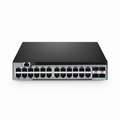 S3400C-24MG4S, 24-Port Ethernet L2+ Compact Half-Width Switch, 24 x 100M/1000M/2.5GBase-T/Multi-Gigabit, with 4 x 10Gb SFP+ Uplinks