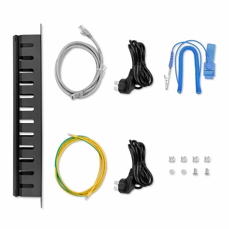 D6000-CH1U, 4 Slots 1U Unloaded Chassis, Support Single-wavelength 100G/400G, Up to 6.4T Capacity, Redundant AC PSUs, Support AmpCon-T/WebGUI Network Management