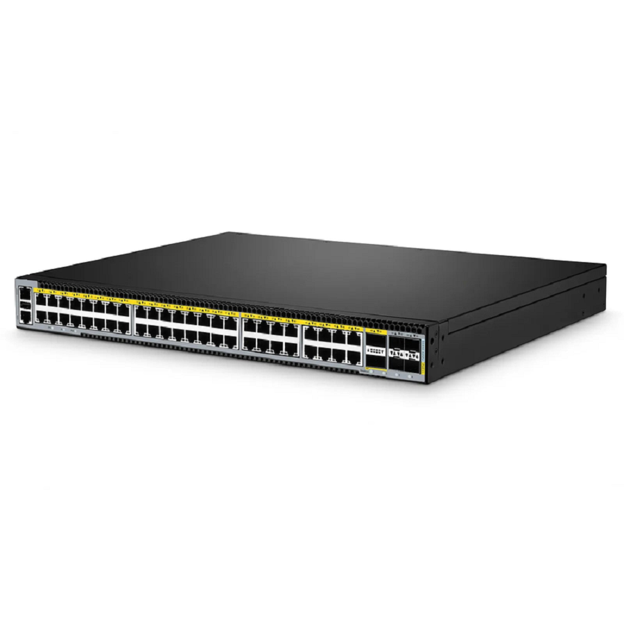S5440-48MU, 48-Port Multi-Gigabit Ethernet L3 PoE++ Switch, 40 x 2.5Gb PoE++, 8 x 10Gb PoE++ Ports @2000W, with 4 x 25Gb SFP28 and 2 x 40Gb QSFP+ Uplinks, Support EVPN-VXLAN & MLAG