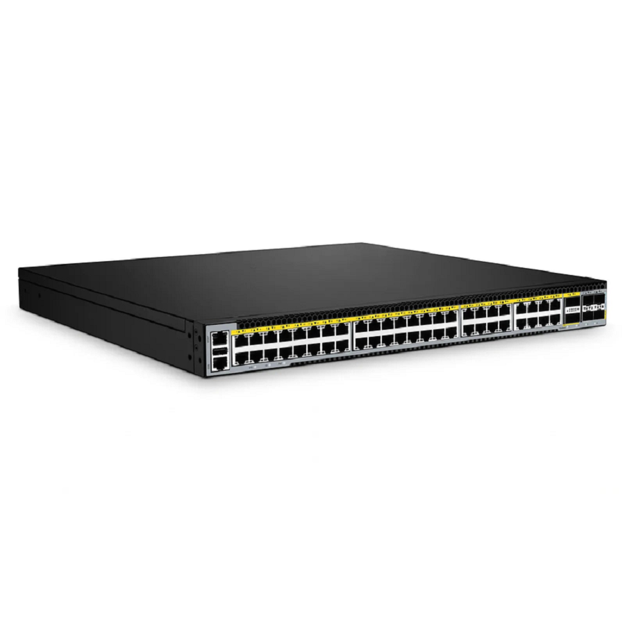 S5440-48MU, 48-Port Multi-Gigabit Ethernet L3 PoE++ Switch, 40 x 2.5Gb PoE++, 8 x 10Gb PoE++ Ports @2000W, with 4 x 25Gb SFP28 and 2 x 40Gb QSFP+ Uplinks, Support EVPN-VXLAN & MLAG