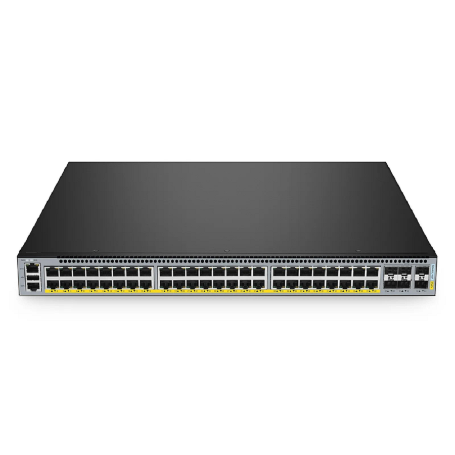 S5440L-48P, 48-Port Gigabit Ethernet L3 PoE+ Switch, 48 x PoE+ Ports @740W, with 6 x 25Gb SFP28 Uplinks, Support VXLAN & MLAG