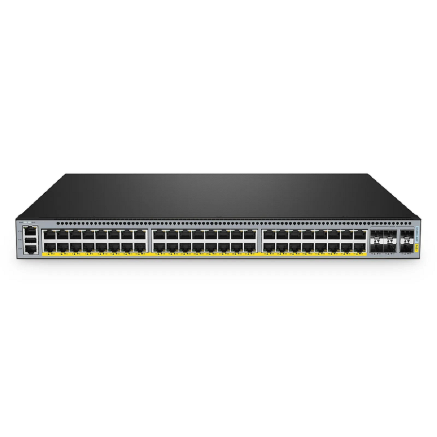 S5440L-48P, 48-Port Gigabit Ethernet L3 PoE+ Switch, 48 x PoE+ Ports @740W, with 6 x 25Gb SFP28 Uplinks, Support VXLAN & MLAG