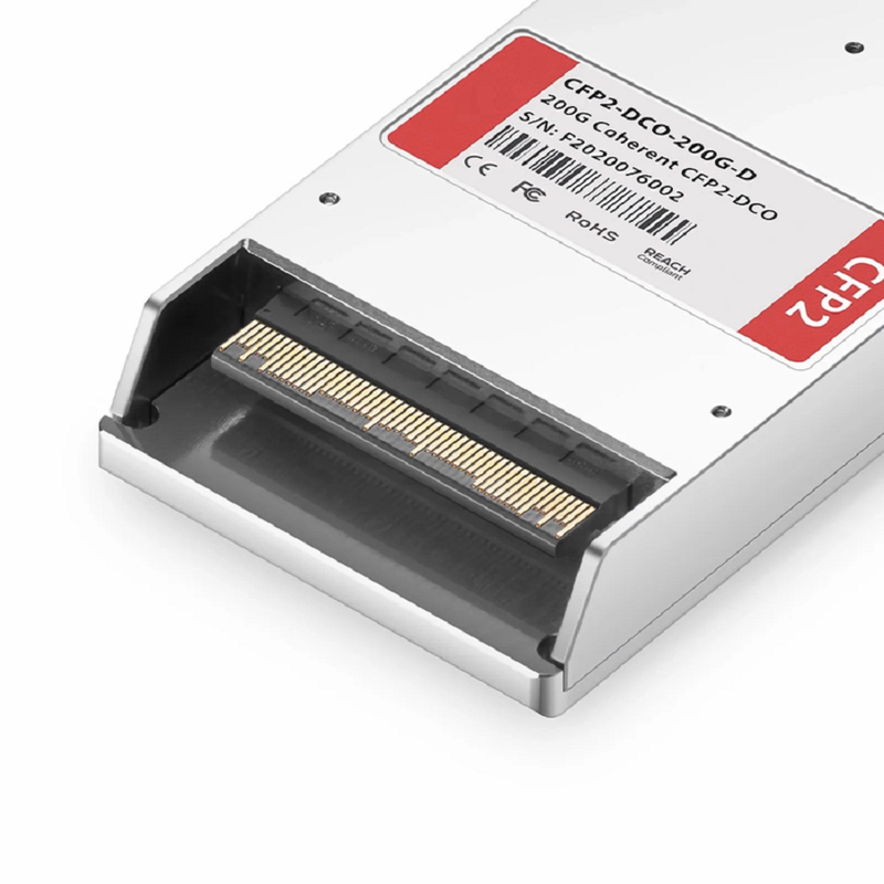 400G DWDM Tunable CFP2 DCO 80km DOM Duplex LC/UPC SMF Coherent Optical Module, Used with D7000 Series