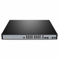 S3260-16T4FP, 16-Port Gigabit Ethernet L2+ PoE+ Switch, 16 x PoE+ Ports @250W, with 2 x 1Gb SFP Uplinks and 2 x Combo SFP Ports, Support IEEE 802.3af/at