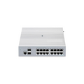 S3100-16TF, 16-Port Gigabit Ethernet L2+ Switch, 16 x 1Gb RJ45, with 2 x 1Gb SFP Uplinks, Broadcom Chip, Fanless