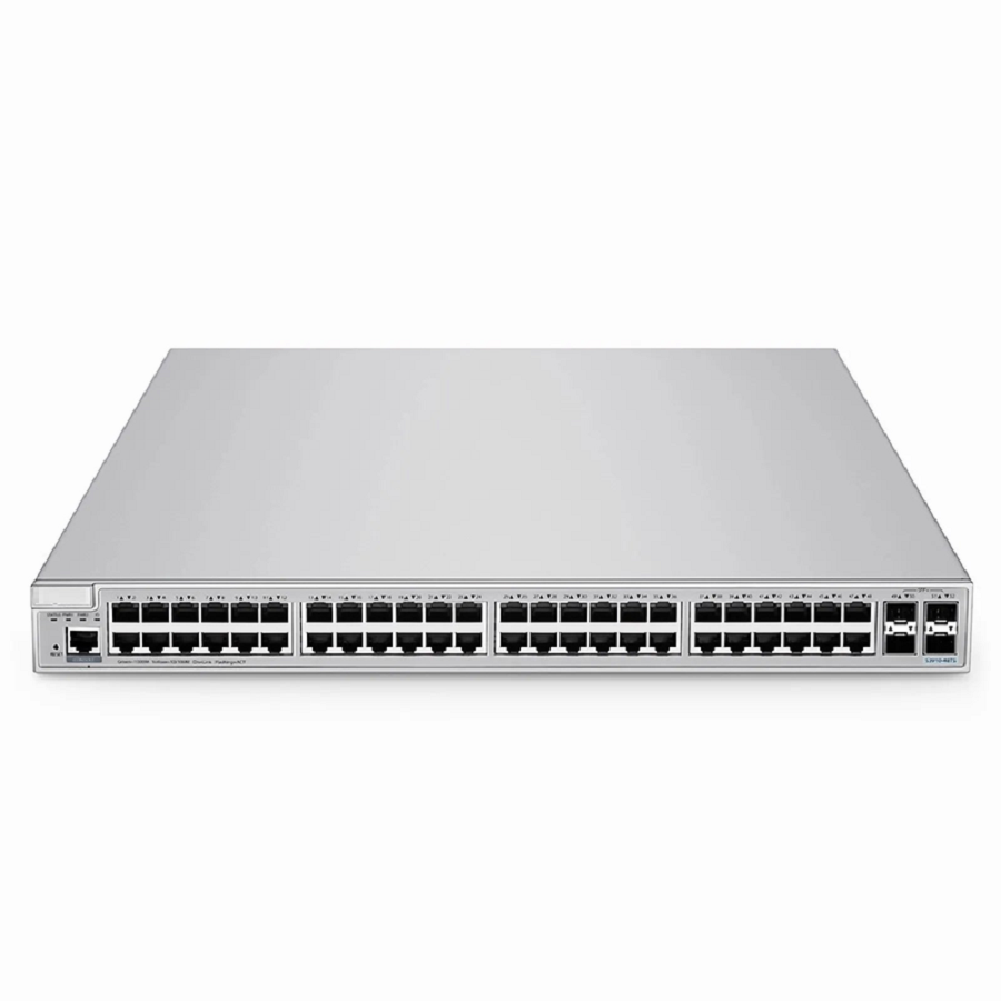 S3910-48TS, 48-Port Gigabit Ethernet L2+ Switch, 48 x Gigabit RJ45, with 4 x 10Gb SFP+ Uplinks, Stackable Switch, Broadcom Chip