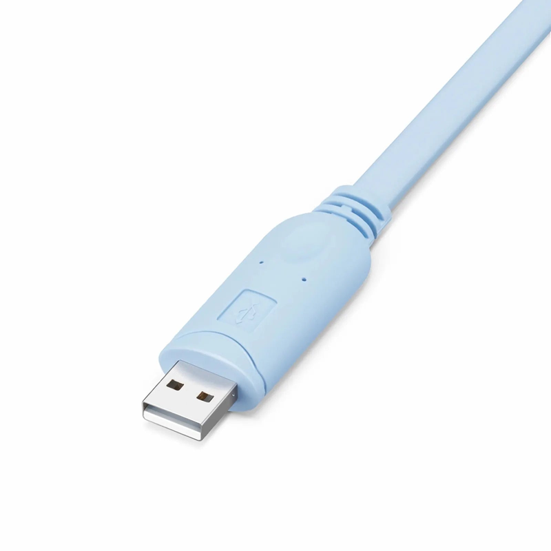 7ft (2m) USB (Male) to RJ45 (Male) Console Cable, Blue