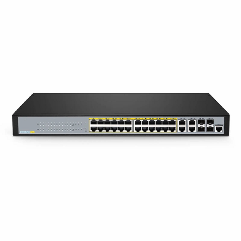 S3250-24TF-U, 24-Port Gigabit Ethernet L2 PoE++ Switchï¼Œ24 x PoE+ Ports @370Wï¼Œwith 2 x 1Gb Combo Uplinks