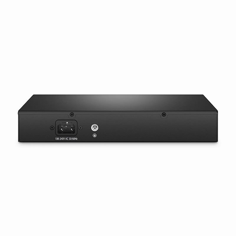 S3260-8T2FP, 8-Port Gigabit Ethernet L2+ PoE+ Switch, 8 x PoE+ Ports @240W, with 2 x 1Gb SFP Uplinks, Support IEEE 802.3af/at