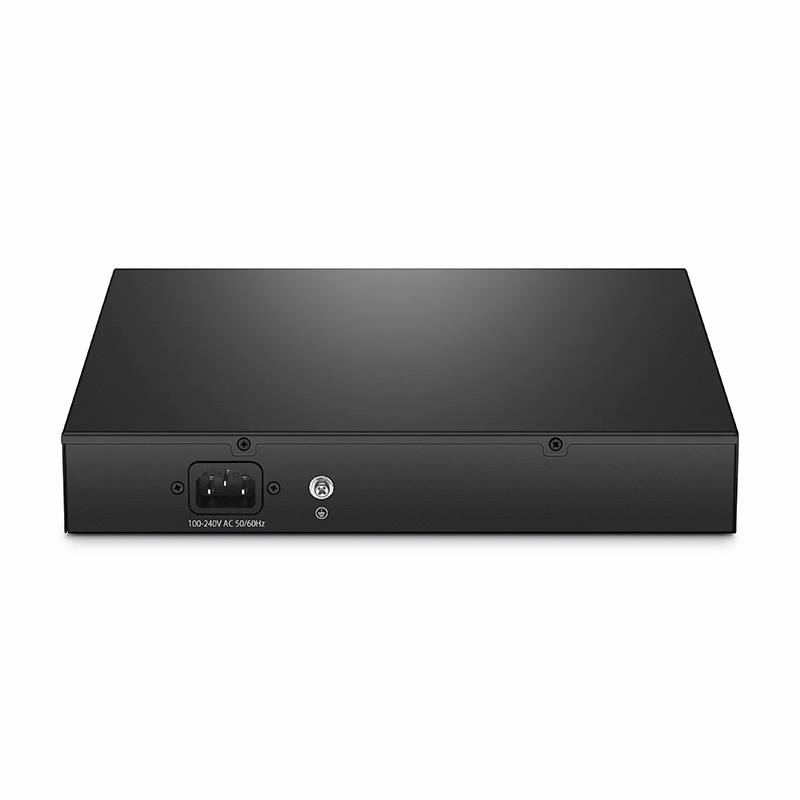 S3260-8T2FP, 8-Port Gigabit Ethernet L2+ PoE+ Switch, 8 x PoE+ Ports @240W, with 2 x 1Gb SFP Uplinks, Support IEEE 802.3af/at
