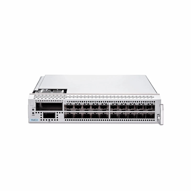 D7000 11MC2, 1 x 100G QSFP28+10 x 10G SFP+ to 1 x 200G CFP2 OTN Muxponder for D7000 Managed Chassis