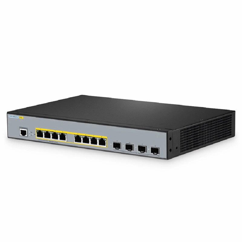 S3200-8MG4S, 8-Port Ethernet L2+ Switch, 8 x 100M/1000M/2.5G Multi-Gigabit RJ45, with 4 x 10Gb SFP+ Uplinks