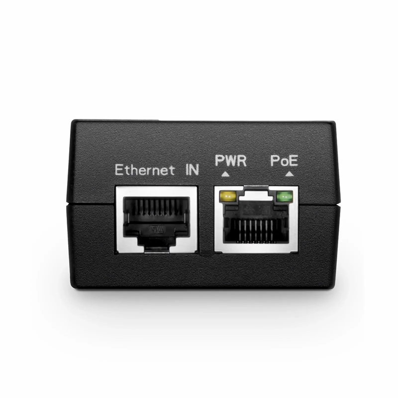 Single Port 10/100/1000M Gigabit PoE Injector, PoE Port @ 18W