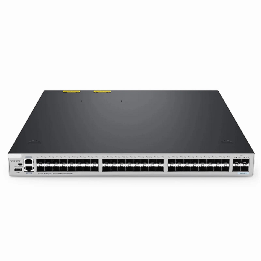 S5810-48FS, 48-Port Gigabit Ethernet L3 Switch, 48 x 1Gb SFP, with 4 x 10Gb SFP+ Uplinks, Stackable Switch, Broadcom Chip