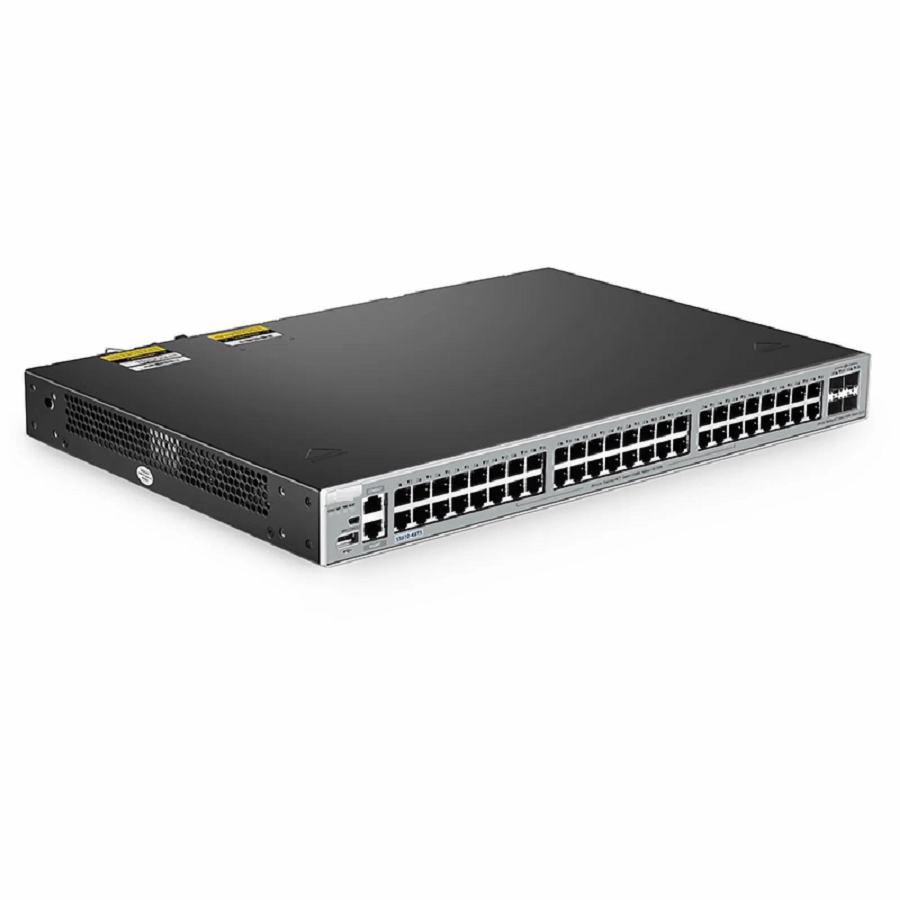 S5810-48TS, 48-Port Gigabit Ethernet L3 Switch, 48 x Gigabit RJ45, with 4 x 10Gb SFP+ Uplinks, Stackable Switch, Broadcom Chip