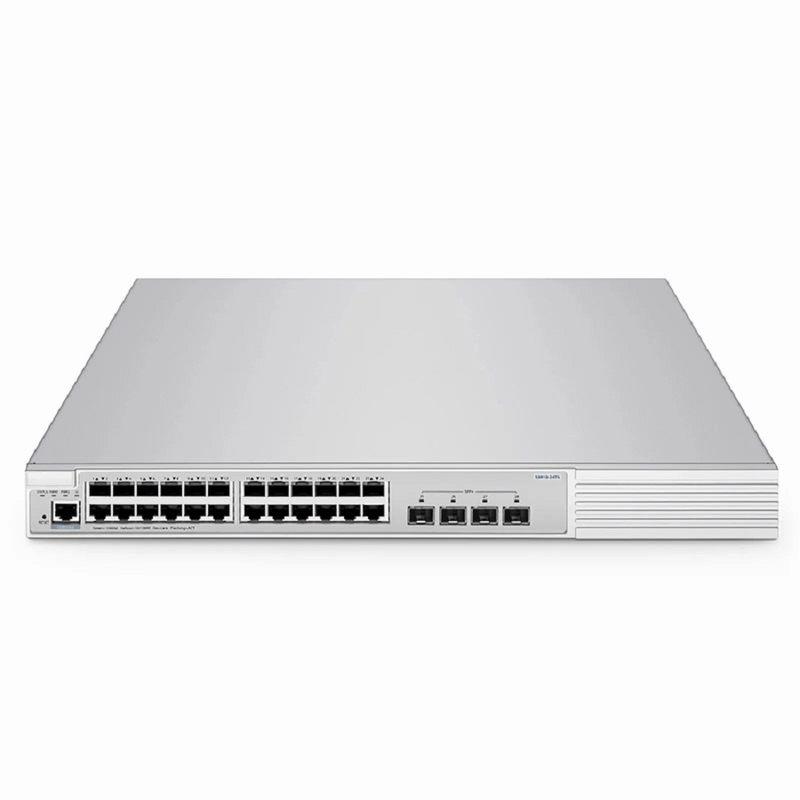 S3910-24TS, 24-Port Gigabit Ethernet L2+ Switch, 24 x Gigabit RJ45, with 4 x 10Gb SFP+ Uplinks, Stackable Switch, Broadcom Chip