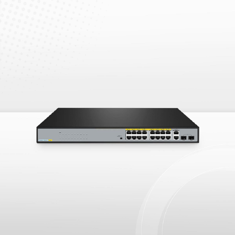 S2805S-8TF-P, 8-Port Gigabit Ethernet L2 Smart Managed PoE+ Switch, 8 x PoE+ Ports @140W, with 2 x 1Gb SFP Uplinks, Realtek Chip