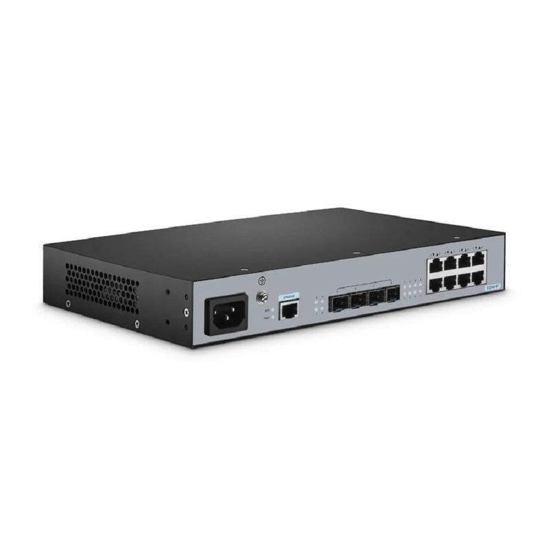 S3240-8T, 8-Port Gigabit Ethernet L2+ Switch, 8 x Gigabit RJ45, with 4 x 10Gb SFP+ Uplinks, Stackable Switch, Fanless