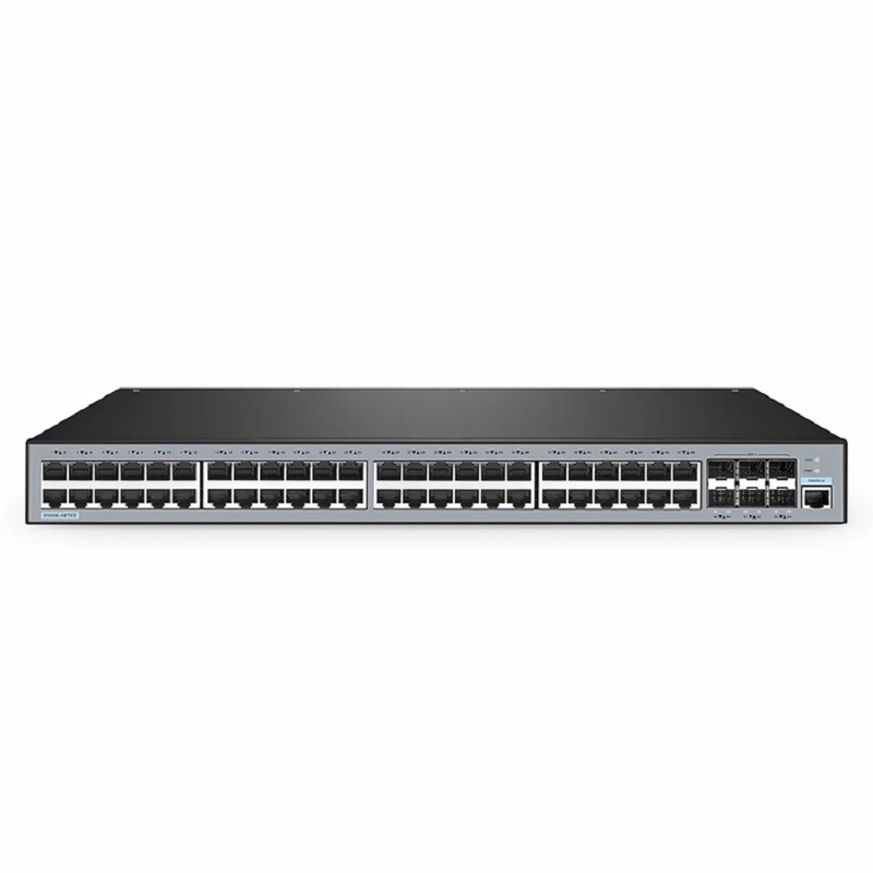 S5500-48T6S, 48-Port Gigabit Ethernet L3 Switch, 48 x Gigabit RJ45, with 6 x 10Gb SFP+ Uplinks, Support Stacking