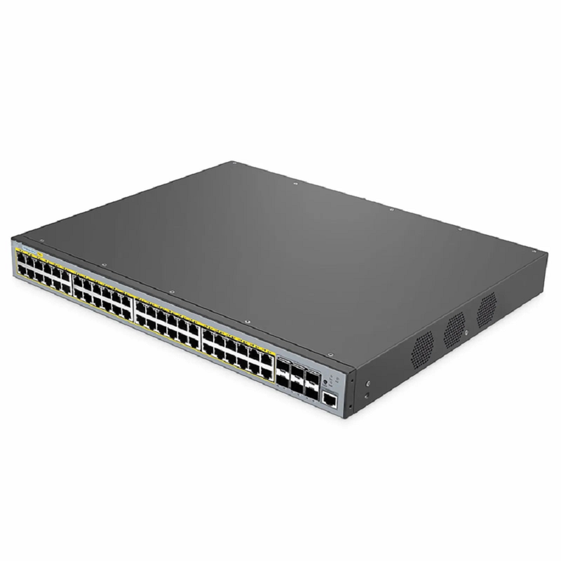 S5500-24TF6S, 48-Port Gigabit Ethernet L3 Switch, 24 x Gigabit RJ45, 24 x 1Gb SFP, with 6 x 10Gb SFP+ Uplinks, Support Stacking