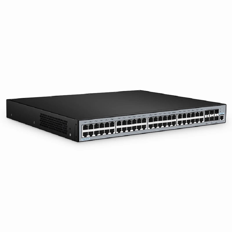 S5500-48T6S, 48-Port Gigabit Ethernet L3 Switch, 48 x Gigabit RJ45, with 6 x 10Gb SFP+ Uplinks, Support Stacking