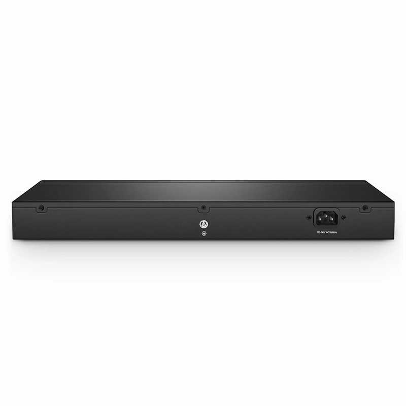S3400-24T4SP, 24-Port Gigabit Ethernet L2+ PoE+ Switch, 24 x PoE+ Ports @370W, with 4 x 10Gb SFP+ Uplinks, Support Stacking