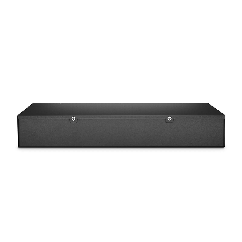 S3240-8P, 8-Port Gigabit Ethernet L2+ PoE+ Switch, 8 x PoE+ Ports@120W, with 4 x 10Gb SFP+ Uplinks, Stackable Switch, Fanless