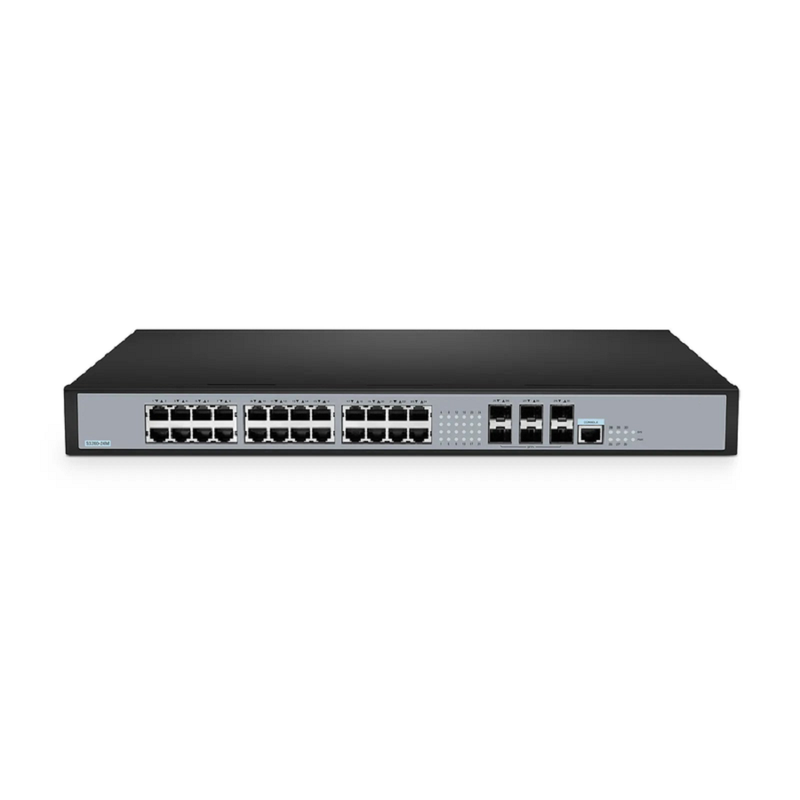 S3260-24M, 24-Port Ethernet L2+ Switch, 24 x 100M/1G/2.5GBase-T/Multi-Gigabit, with 6 x 10Gb SFP+ Uplinks, Stackable Switch