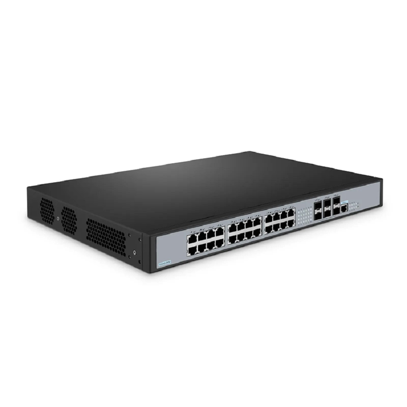 S3260-24M, 24-Port Ethernet L2+ Switch, 24 x 100M/1G/2.5GBase-T/Multi-Gigabit, with 6 x 10Gb SFP+ Uplinks, Stackable Switch