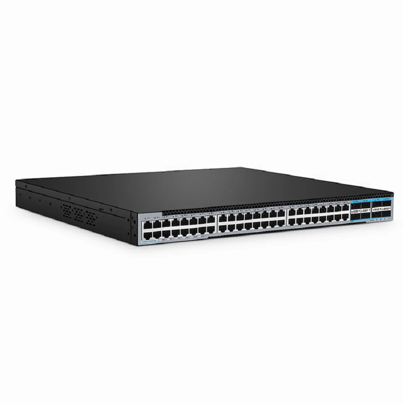 S5860-24XMG, 24-Port Ethernet L3 Switch, 24 x 10GBASE-T/Multi-Gigabit Ports, 4 x 10Gb SFP+, with 4 x 25Gb SFP28 Uplinks, Support Stacking, Broadcom Chip