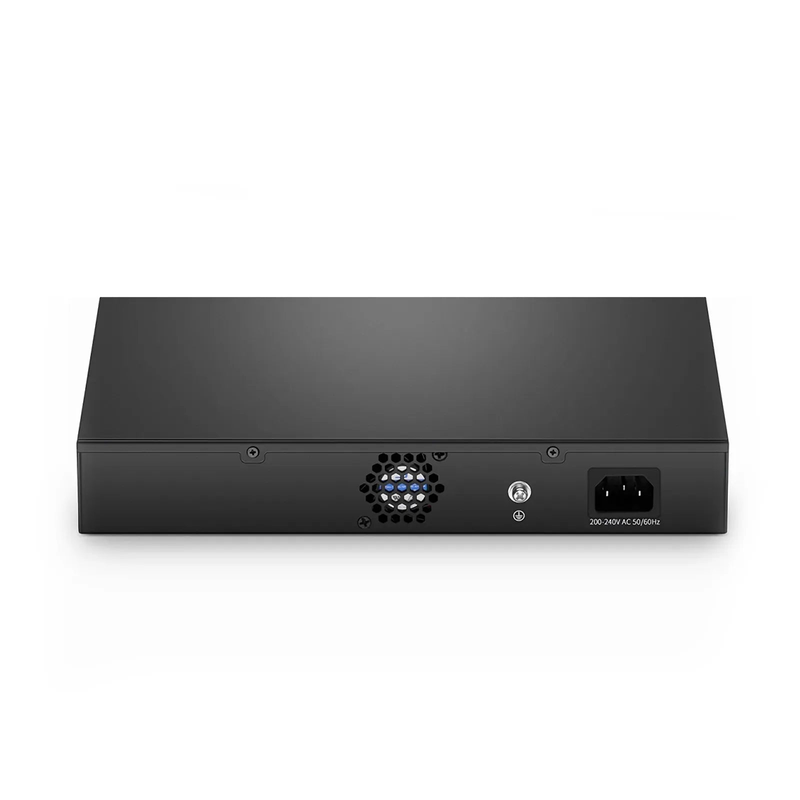 S2805S-8TF-P, 8-Port Gigabit Ethernet L2 Smart Managed PoE+ Switch, 8 x PoE+ Ports @140W, with 2 x 1Gb SFP Uplinks, Realtek Chip