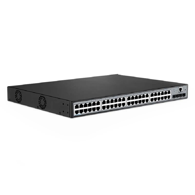 S2805S-48T4S, 48-Port Gigabit Ethernet L3 Smart Managed Switch, 48 x Gigabit RJ45, with 4 x 10Gb SFP+ Uplinks, Realtek Chip
