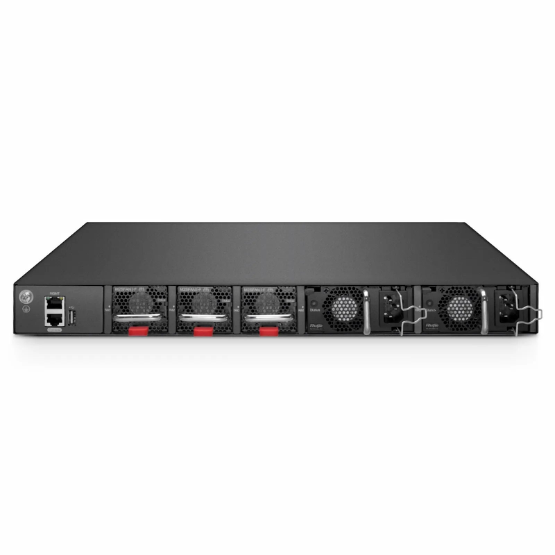 S5860-48XMG, 48-Port Ethernet L3 Switch, 48 x 10GBASE-T/Multi-Gigabit Ports, 4 x 25Gb SFP28, with 2 x 40Gb QSFP+ Uplinks, Support Stacking, Broadcom Chip