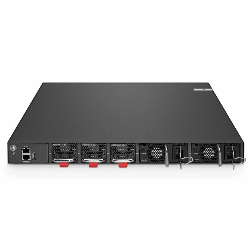 S5860-48XMG, 48-Port Ethernet L3 Switch, 48 x 10GBASE-T/Multi-Gigabit Ports, 4 x 25Gb SFP28, with 2 x 40Gb QSFP+ Uplinks, Support Stacking, Broadcom Chip