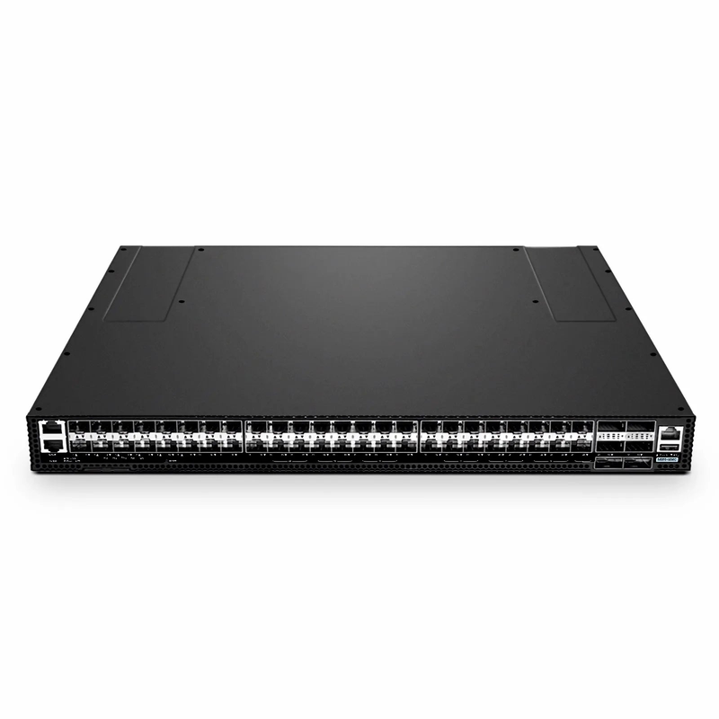 N5570-48S6C, 48-Port Ethernet Data Center Switch, 48 x 10Gb SFP+, with 6 x 100Gb QSFP28 Uplinks, PicOSÂ®, Broadcom Trident 3 Chip, Front-to-Back Airflow