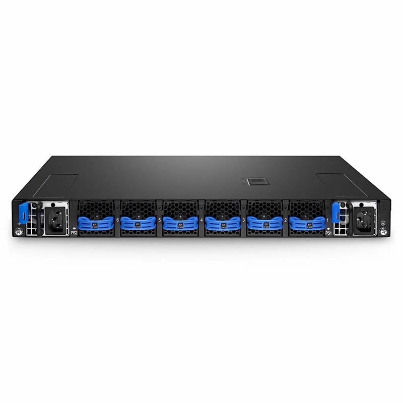 N8550-48B8C, 48-Port Ethernet Data Center Switch, 48 x 25Gb SFP28, 8 x 100Gb QSFP28 Uplinks, with 2 x 10Gb SFP+ Management Port, PicOSÂ®, Broadcom Trident 3 Chip, Back-to-Front Airflow