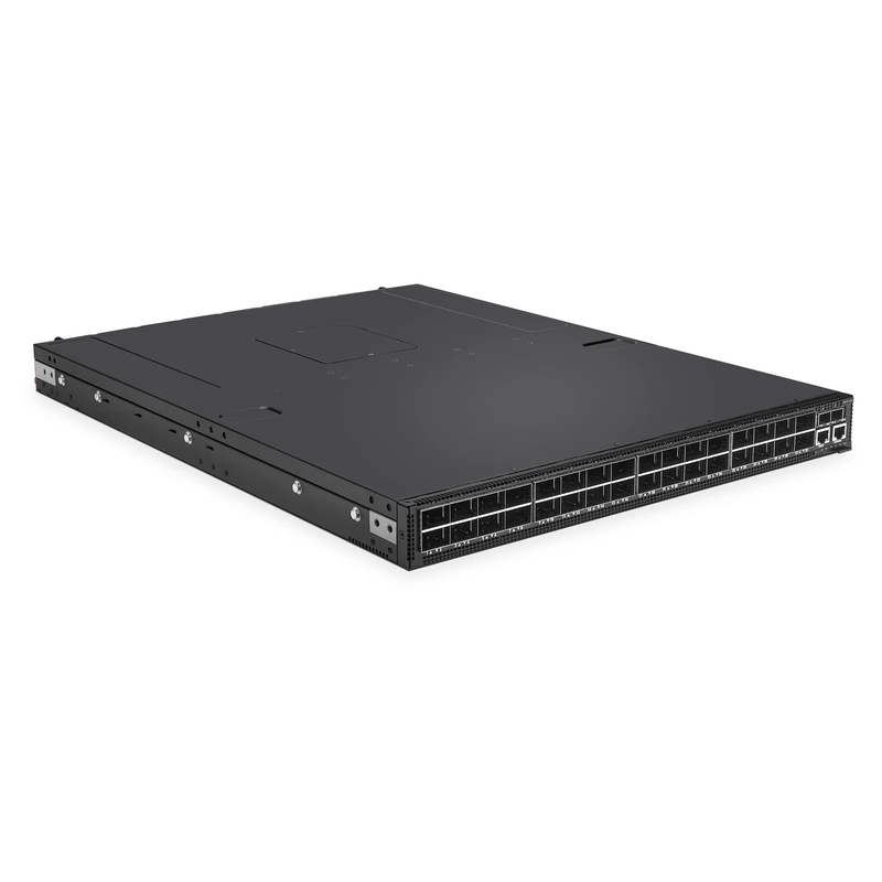 N8650-32OD, 32-Port Ethernet HPC/AI Data Center Switch, 32 x 800Gb OSFP, PicOSÂ®, Broadcom Tomahawk 5 Chip, Front-to-Back Airflow