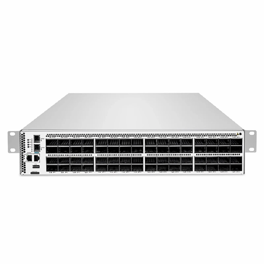 N9600-64OD, 64-Port Ethernet HPC/AI Data Center Switch, 64 x 800Gb OSFP, PicOSÂ®, Broadcom Tomahawk 5 Chip, Front-to-Back Airflow