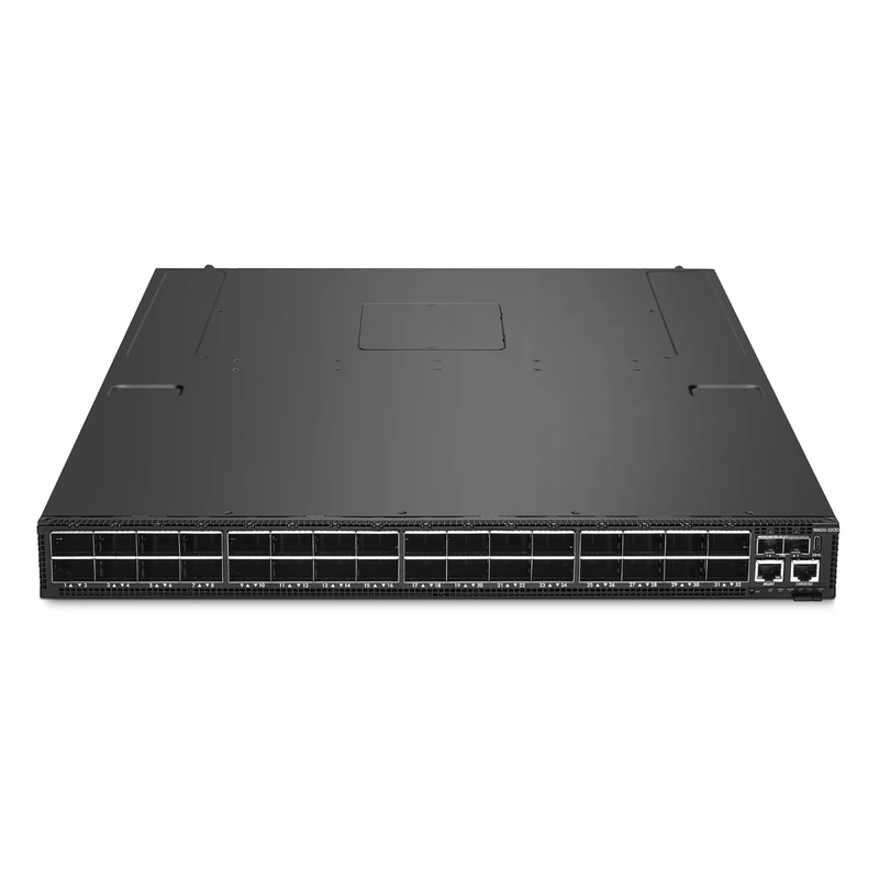 N8650-32OD, 32-Port Ethernet HPC/AI Data Center Switch, 32 x 800Gb OSFP, PicOSÂ®, Broadcom Tomahawk 5 Chip, Front-to-Back Airflow