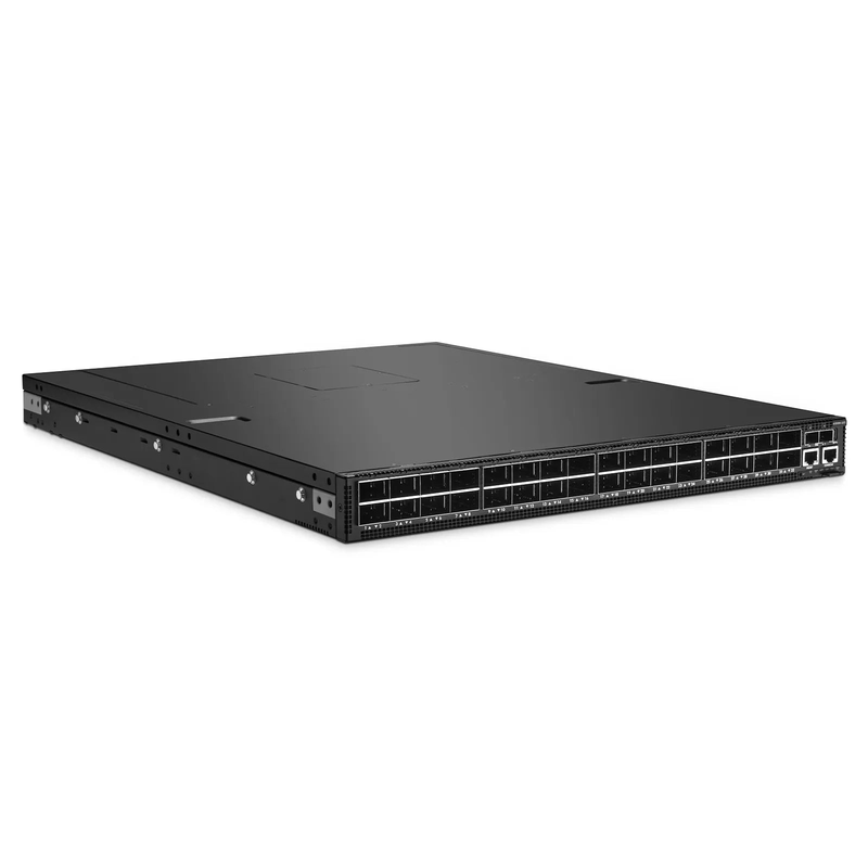 N8650-32OD, 32-Port Ethernet HPC/AI Data Center Switch, 32 x 800Gb OSFP, PicOSÂ®, Broadcom Tomahawk 5 Chip, Front-to-Back Airflow