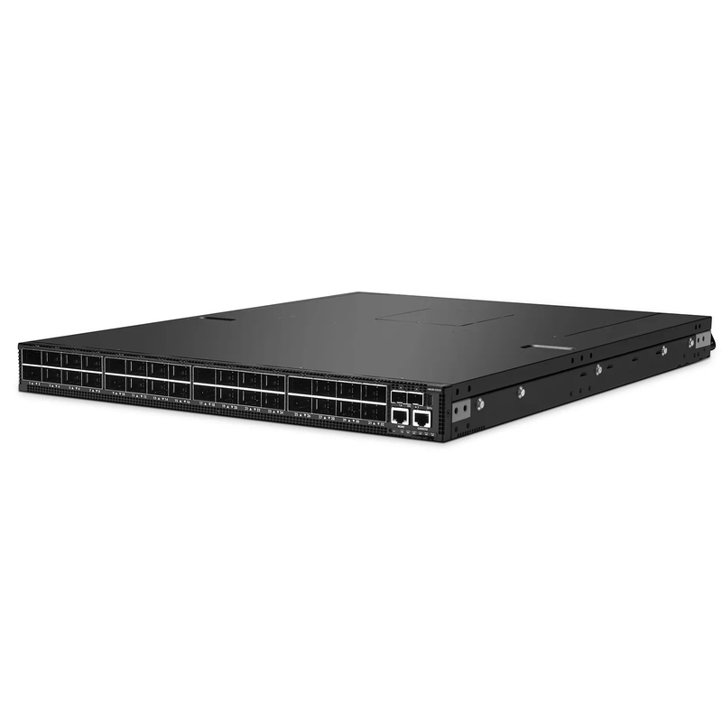 N8650-32OD, 32-Port Ethernet HPC/AI Data Center Switch, 32 x 800Gb OSFP, PicOSÂ®, Broadcom Tomahawk 5 Chip, Front-to-Back Airflow