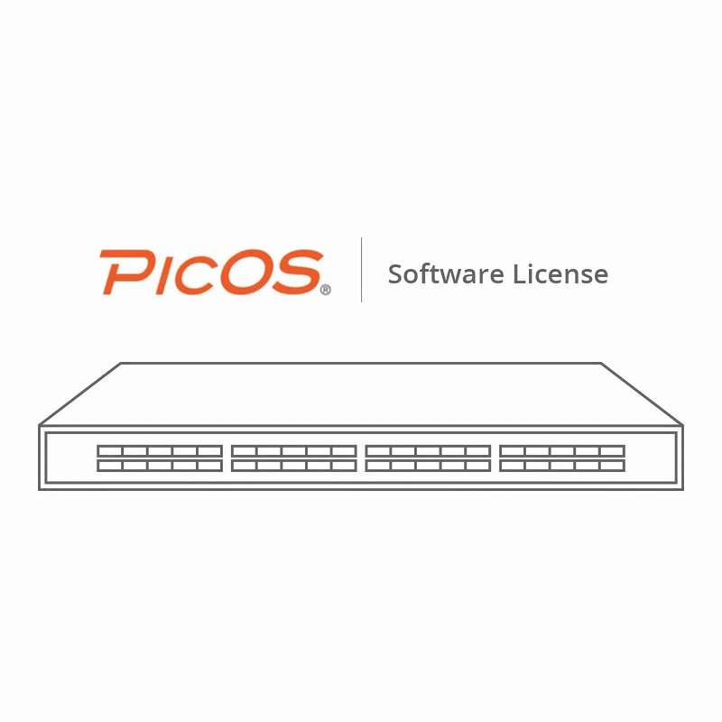 PicOSÂ® Perpetual License for 100G Switch, Includes VXLAN, EVPN, MLAG, OpenFlow (Per Device)