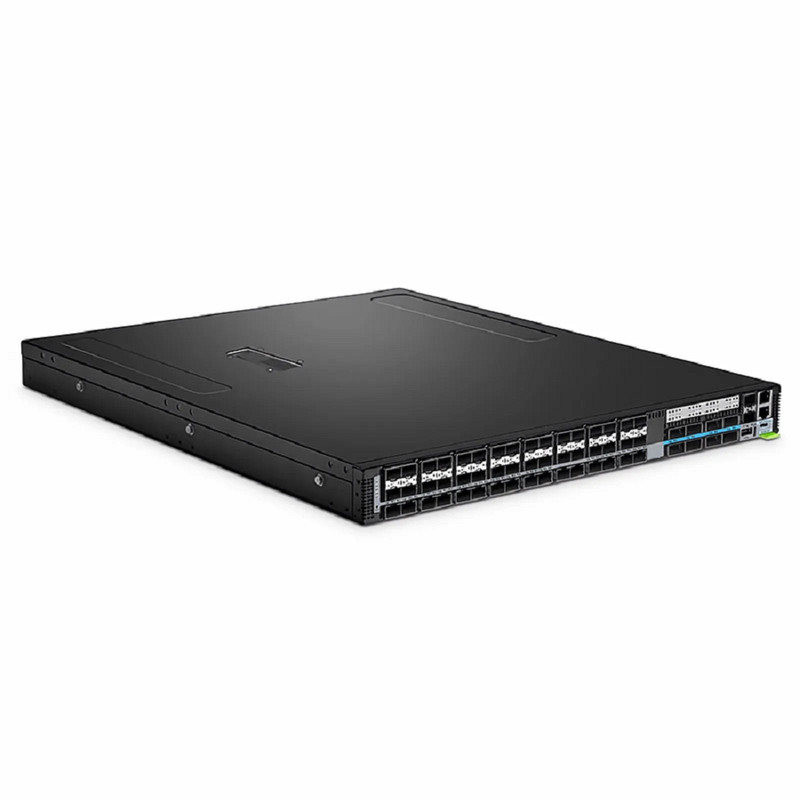 N8550-32C, 32-Port Ethernet Data Center Switch, 32 x 100Gb QSFP28, 2 x 10Gb SFP+, PicOSÂ®, Broadcom Trident 3 Chip, Back-to-Front Airflow