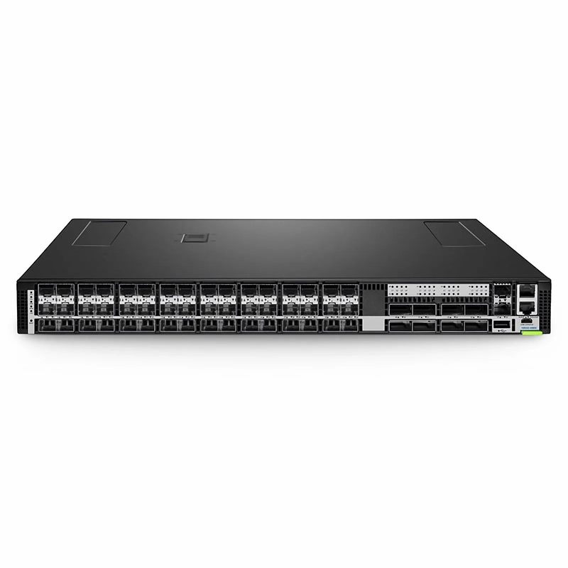 N8550-48B8C, 48-Port Ethernet Data Center Switch, 48 x 25Gb SFP28, 8 x 100Gb QSFP28 Uplinks, with 2 x 10Gb SFP+ Management Port, PicOSÂ®, Broadcom Trident 3 Chip, Back-to-Front Airflow