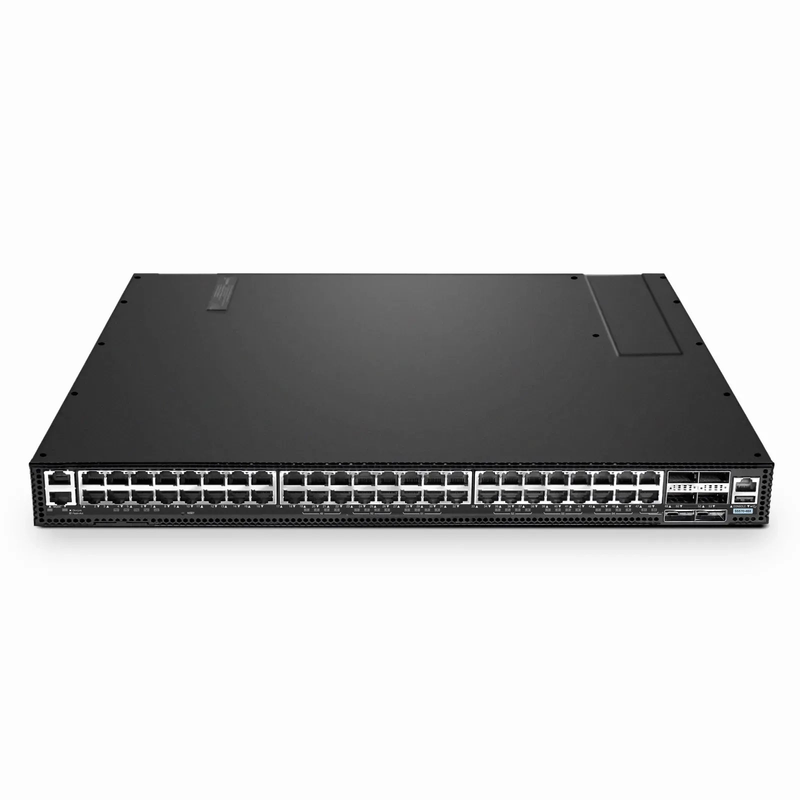 S5570-48X, 48-Port Ethernet L3 Switch, 48 x 10G RJ45, with 6 x 100G QSFP28 Uplinks, PicOSÂ®, Broadcom Trident 3 Chip