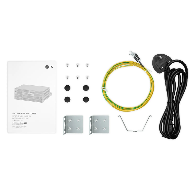 S3410L-24TF, 24-Port Gigabit Ethernet L2+ Switch, 24 x Gigabit RJ45, with 4 x 1Gb SFP Uplinks, PicOSÂ®, Support MLAG, Broadcom Chip, Fanless